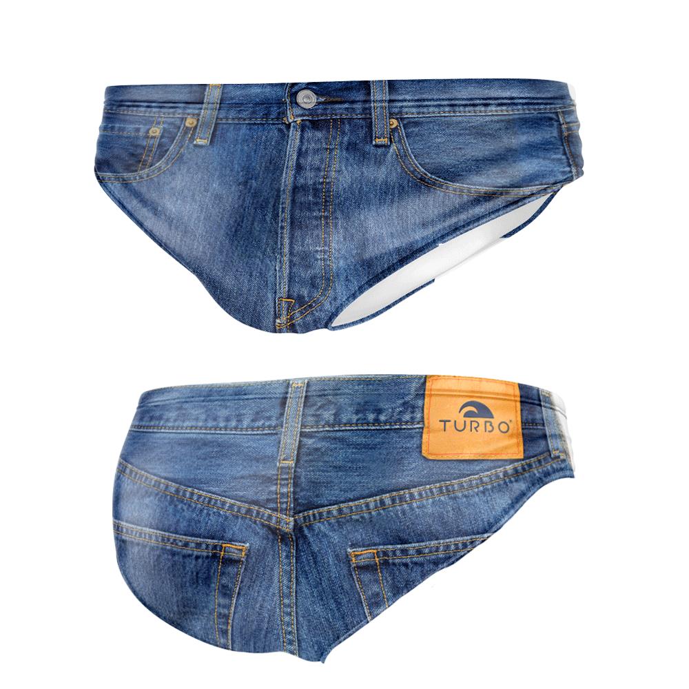 Kupaći kostim za vaterpolo dječji Jeans Turbo