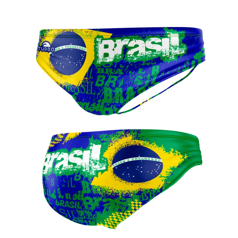 Erkek Yüzme Mayo Happy Brasil