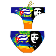 Fato de banho de pólo aquático para cavalheiro Che Cuba