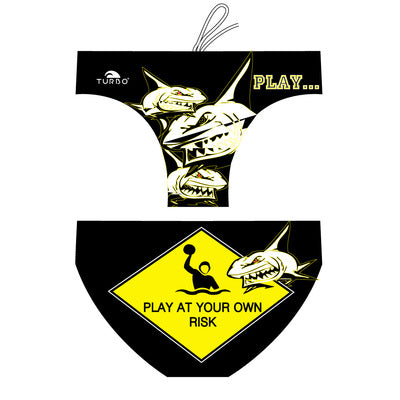 SWIMSUIT WATERPOLO BOY  PLAY AT YOUR OWN RISK