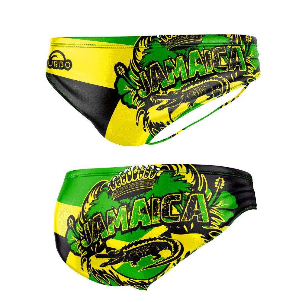 Wasserball-Badeanzug Herren Jamaica Crest