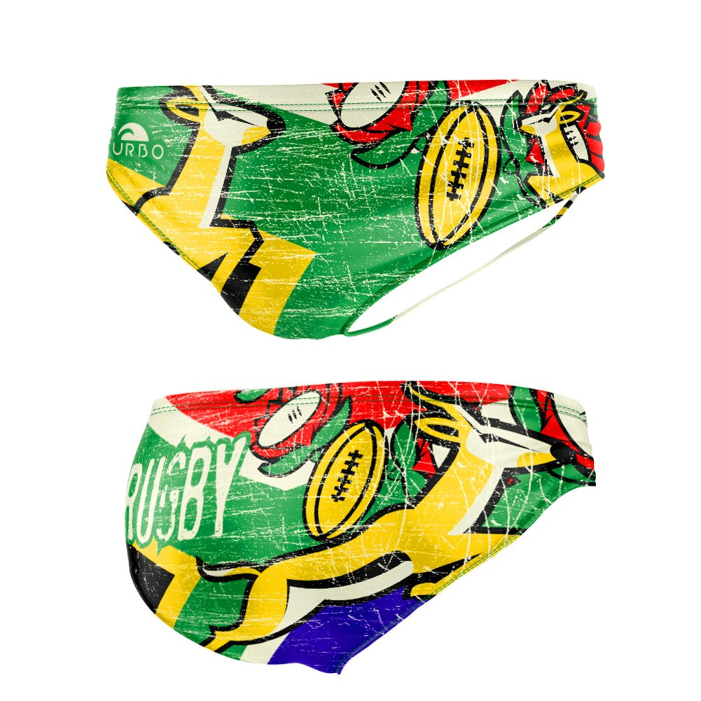 Compra Strój kąpielowy do pływania dziecięcy Pbt Rugby South Africa Vintage France 2013