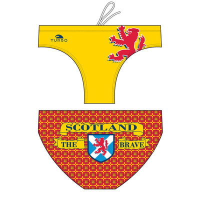 Wasserball-Badeanzug Mädchen Scotland The Brave