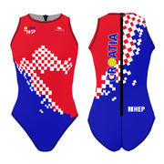 Bañador Waterpolo Niña Croacia