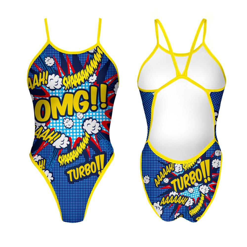 Bañador Natacion Mujer Popstar Omg( Revolution)