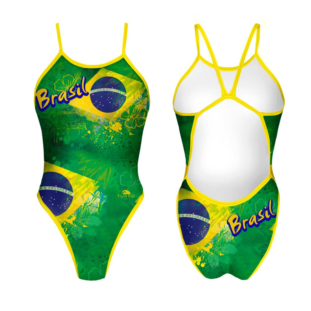 Badpak voor meisjes Revolution Brasil Tag