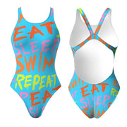 Banyador Natació Dona Eat Sleep Swim Repeat