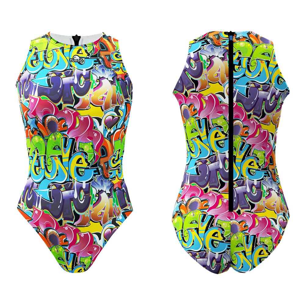 Compra Wasserball-Badeanzug Graffiti