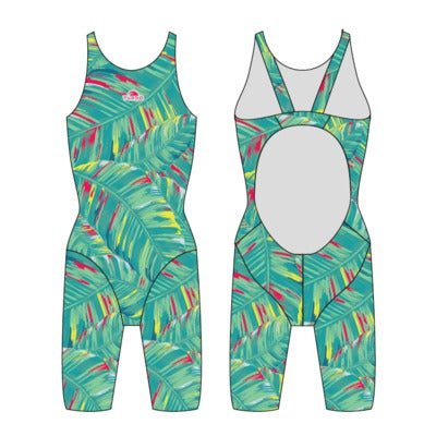 Bañadores Largos Mujer. Bañador De Natación Pierna Larga Banano