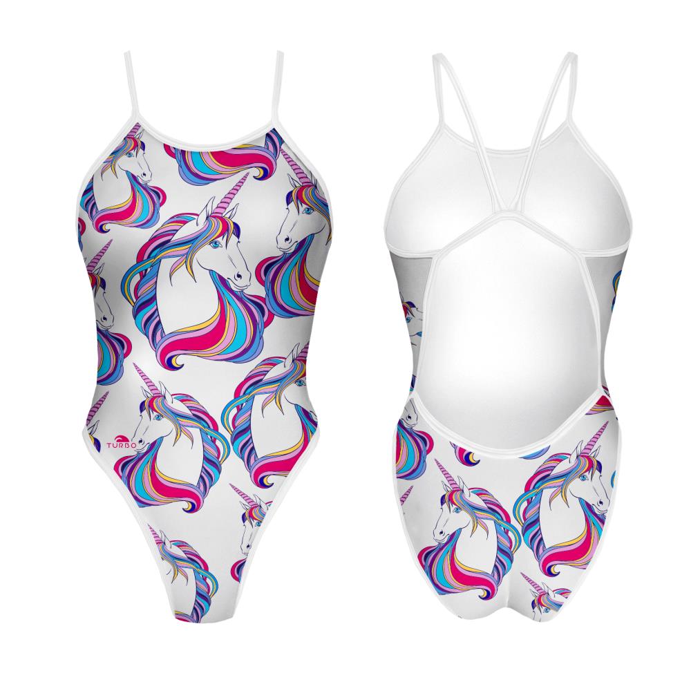 MAILLOT DE BAIN  NATATION  FILLE UNICORN STAR