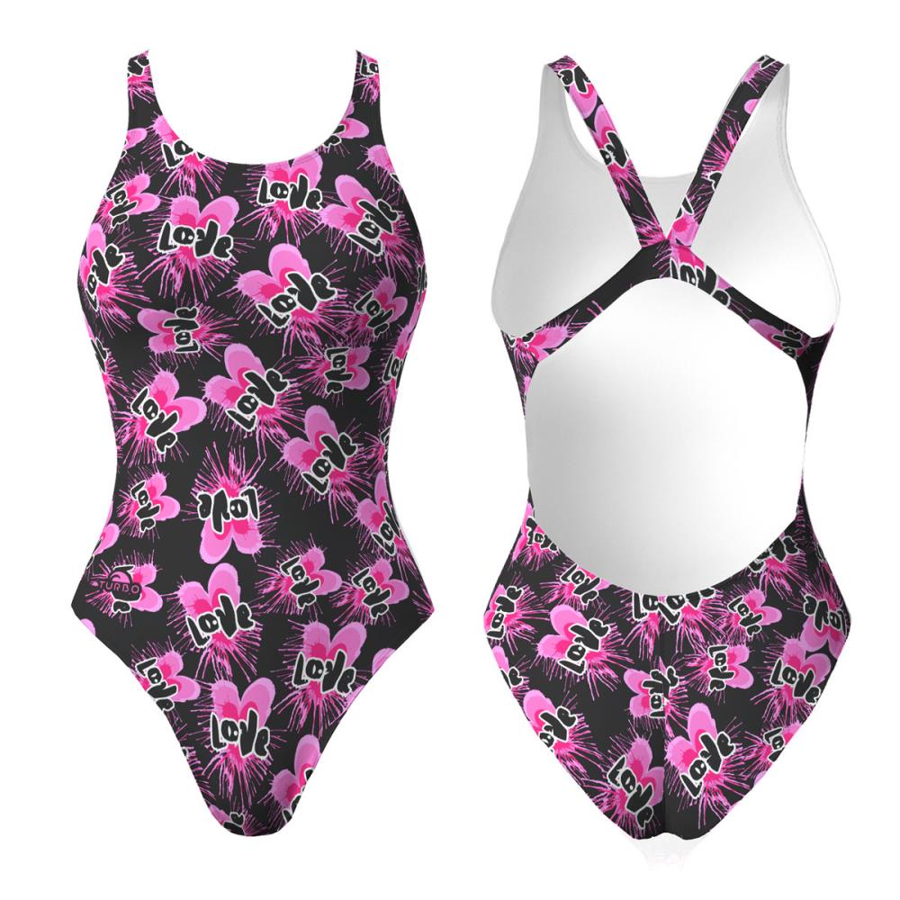 Zwemkleding Dames Double Heart