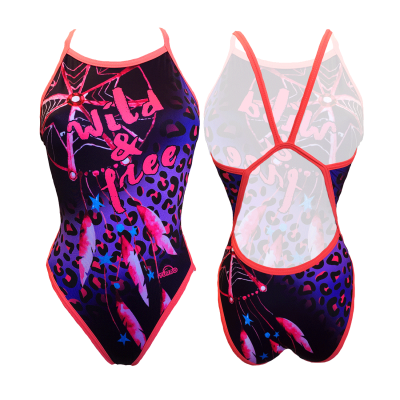 Badpak Zwemmen Dames Teen Wild (Revolution)
