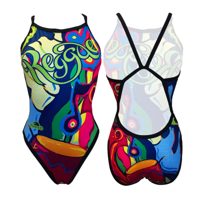 SWIMSUIT SWIMMING WOMEN  REGGAE (REVOLUTION)