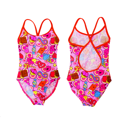 Badpakken Happy Meisjes. Badpak Meisje Happy Candy Love
