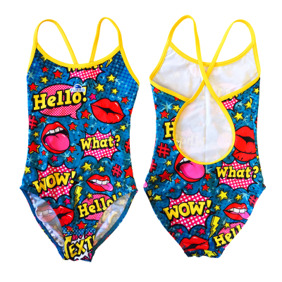 MAILLOT DE BAIN FILLE HAPPY POP COMIC