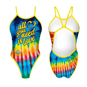 Badeanzug Schwimmen 'Revolution' Alles, was du brauchst, ist Liebe