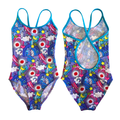 Maillot De Bain Happy Fille. MAILLOT DE BAIN FILLE HAPPY MY UNICORN