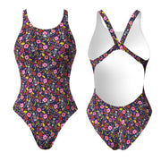 MAILLOT DE BAIN À BRETELLE LARGE FILLE  SKELETON