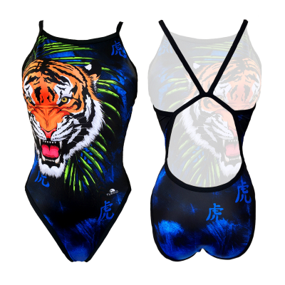 Women's Swimming Swimsuits. SWIMSUIT 'REVOLUTION'  TIE TIGER