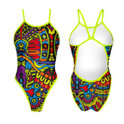 Fato de banho 'Revolution' Menina Africa Neon