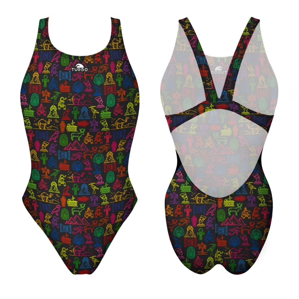 Costume Spalline Larghe Signs Fluo