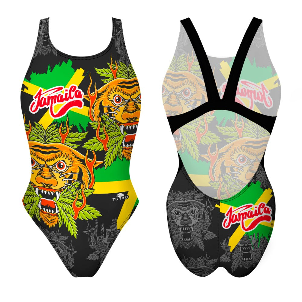 Badeanzug mit breiten Trägern Jamaica-Tiger-2023
