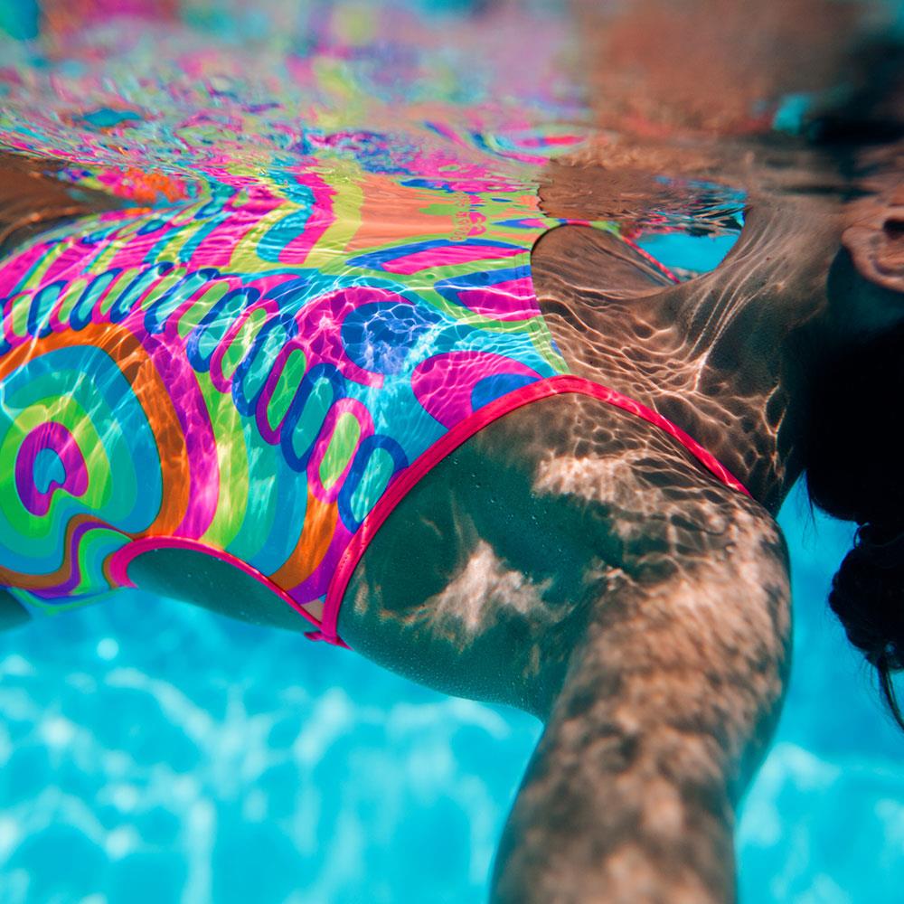 Compra Badeanzug Schwimmen Sirene Technic Fluor