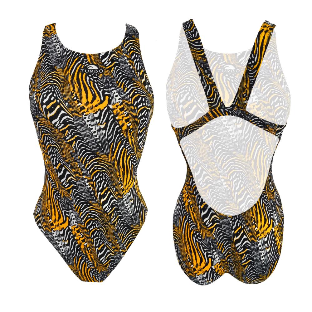 Badpak met brede band Color-Zebra