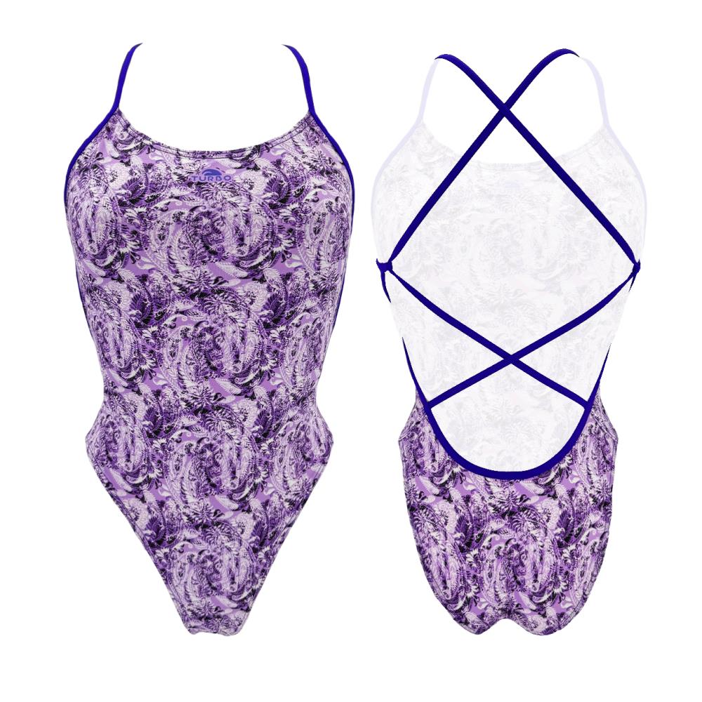 Compra SWIMSUIT PATTERN 'SIRENE'   LILAC-PAISLEY