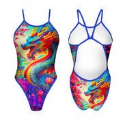 MAILLOT DE BAIN 'REVOLUTION' FILLE DRAGON ANCIENT