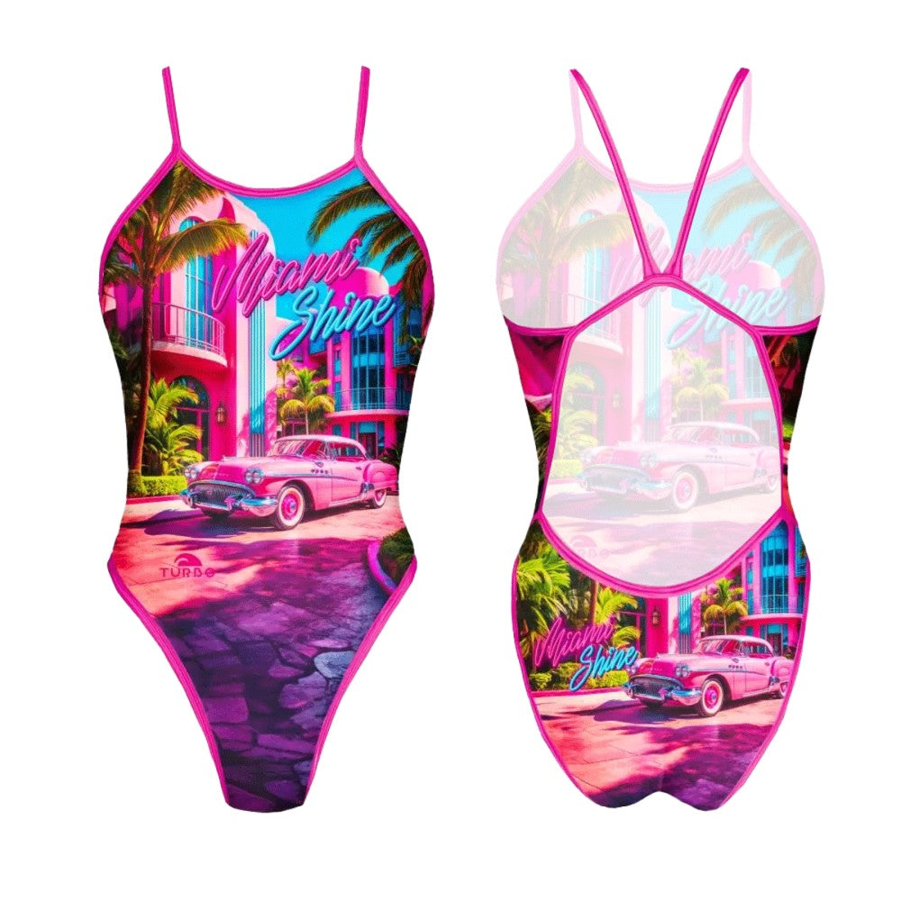 Badeanzüge für Damen. Badeanzug Schwimmen 'Revolution' Miami Feel
