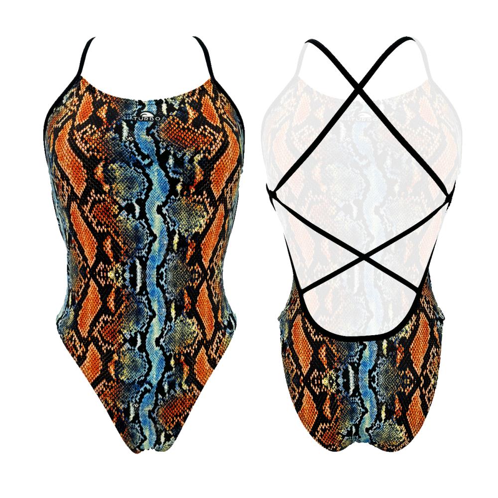 Badeanzug Schwimmen Sirene Snake Shake