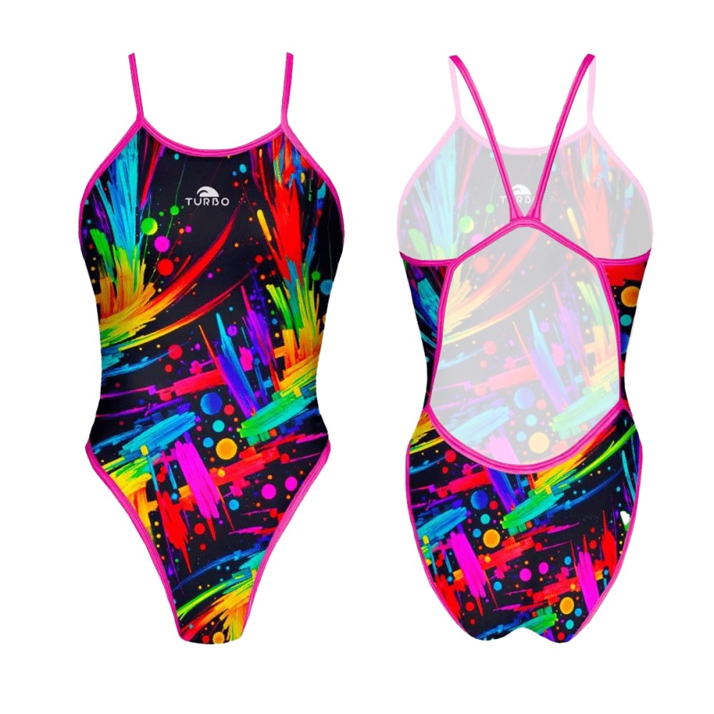 Badeanzug Schwimmen 'Revolution' Rainbow24