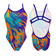 Kupaći kostim za plivanje Kraken Fast Fire