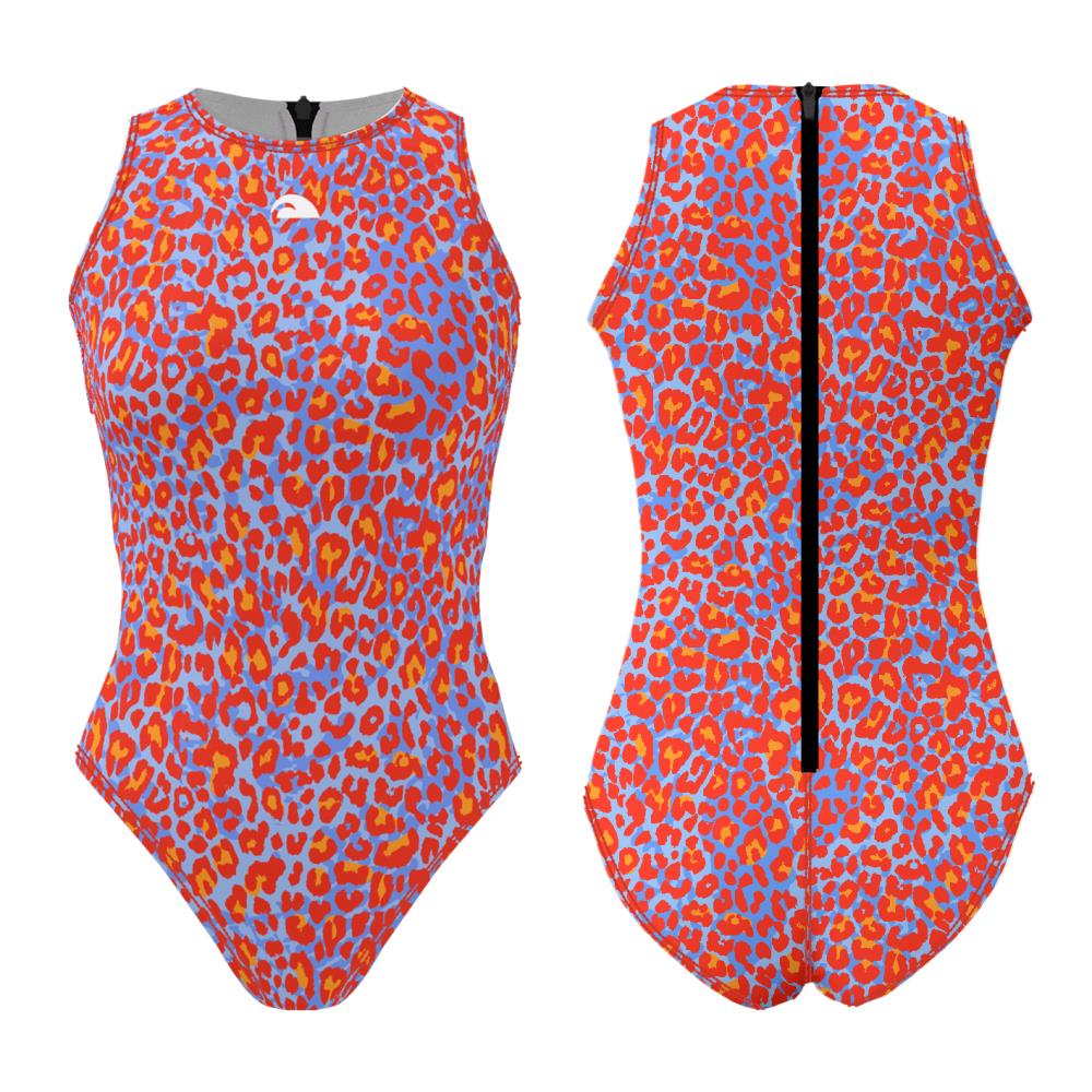 Badpakken Waterpolo Dames. Bañador Waterpolo Leopard Summer