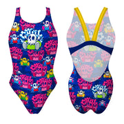 SWIMSUIT WIDE STRAP  PANTOM CHILL