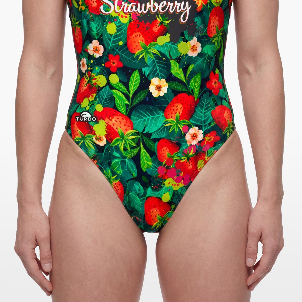 Compra Badeanzug mit breiten Trägern Strawberry