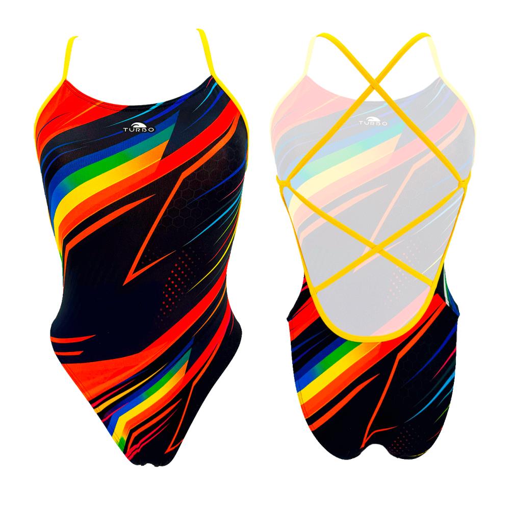 Fatos de banho Sirene. Fato de banho Natação Sirene Pride Motion