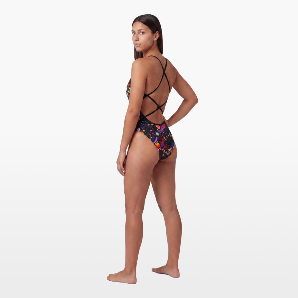 Compra Fato de banho Natação Sirene Cosmic Paint