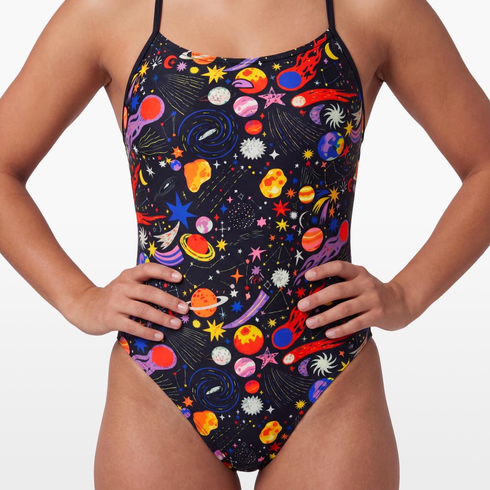 Compra Fato de banho Natação Sirene Cosmic Paint