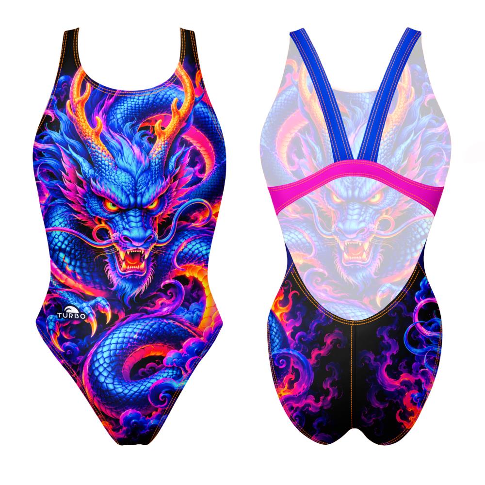 Bañador Natación Tirante Ancho Azure Beast