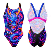 Bañador Natación Tirante Ancho Azure Beast