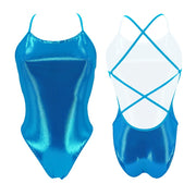 Costume da nuoto bambina Sirene Brillante