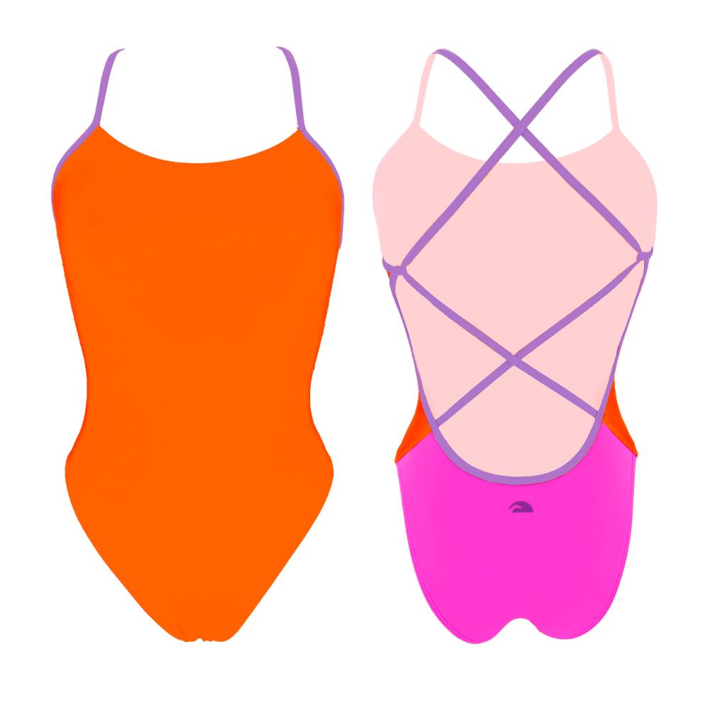 Damen Schwimmen Sirene Comfort Tricolor