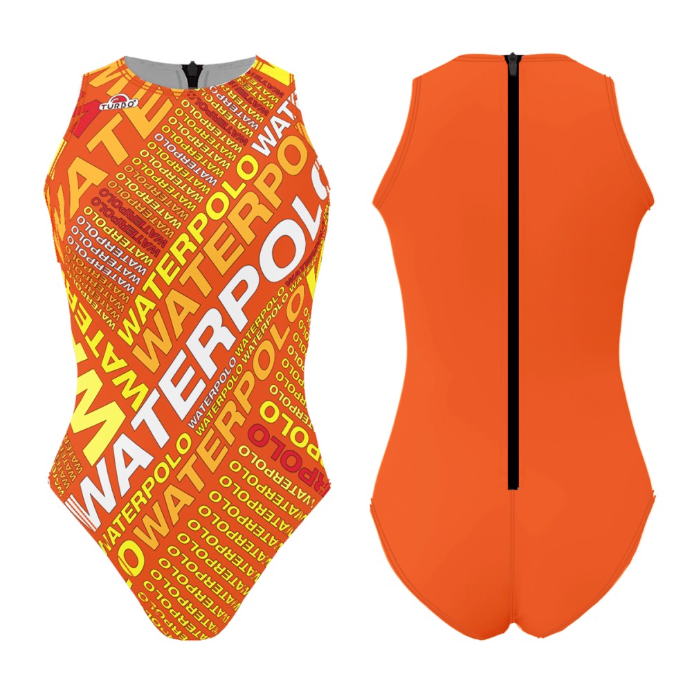 Bañador Waterpolo Mujer Text