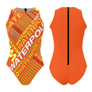 Bañador Waterpolo Mujer Text