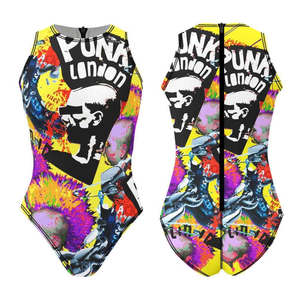 Maillots De Bain Waterpolo Femme. MAILLOT DE BAIN WATERPOLO PUNK LONDON