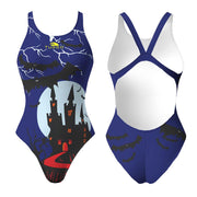 Bañador Natacion Mujer Halloween Castle (Proresist)