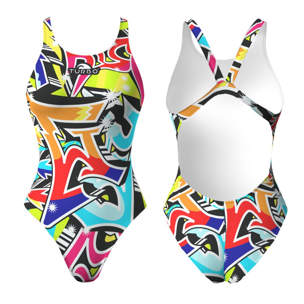 Compra Schwimmanzug Mädchen Graffiti (Pro-Resist)