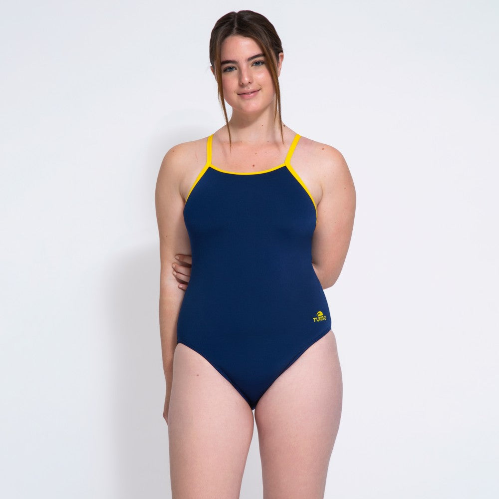 Plain Swimsuits--. SWIMSUIT WOMEN COMFORT RELAX LISO